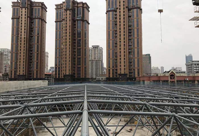 湘西螺栓球网架结构