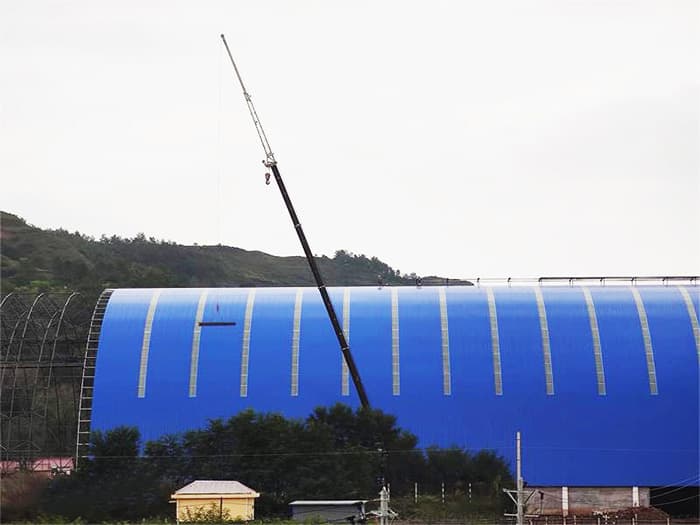 湘西煤棚网架工程