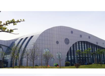 湘西会议中心外景网架工程